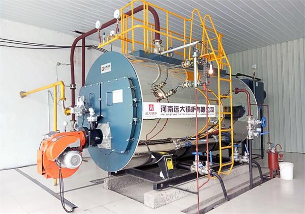 江苏建材厂康辉硅酸钙板4吨燃气蒸汽锅炉