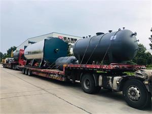 YY(Q)W系列8吨燃油气导热油锅炉出口泰国